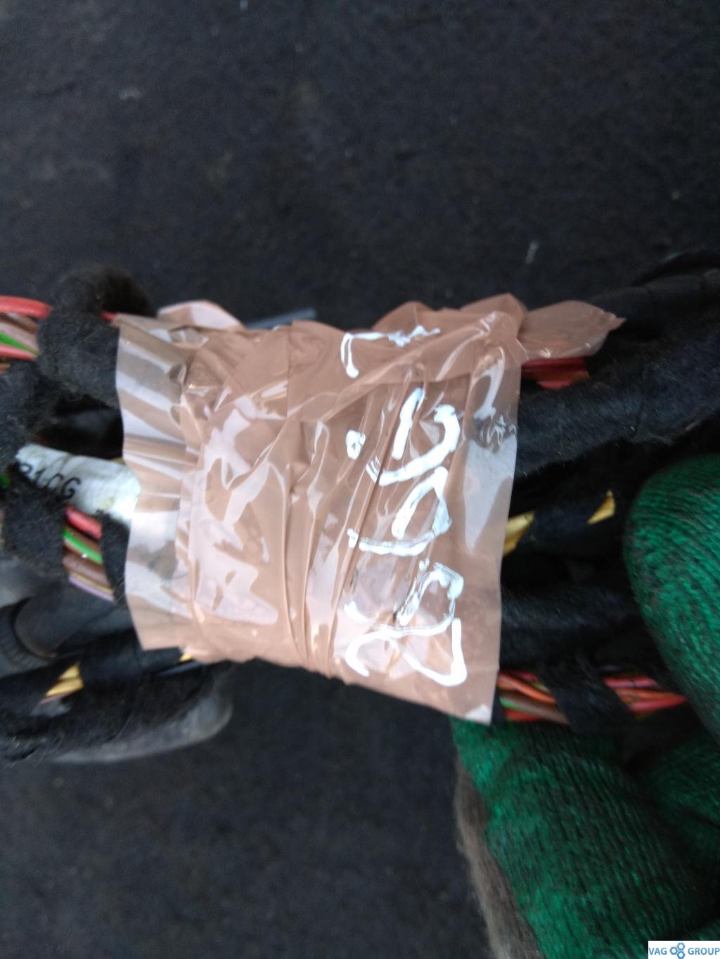 дверная проводка Volkswagen Passat CC 1 поколение 2010, 2.0 л., бензин, седан, 3C8971121CG, 3C8971121CC, . - фото №1