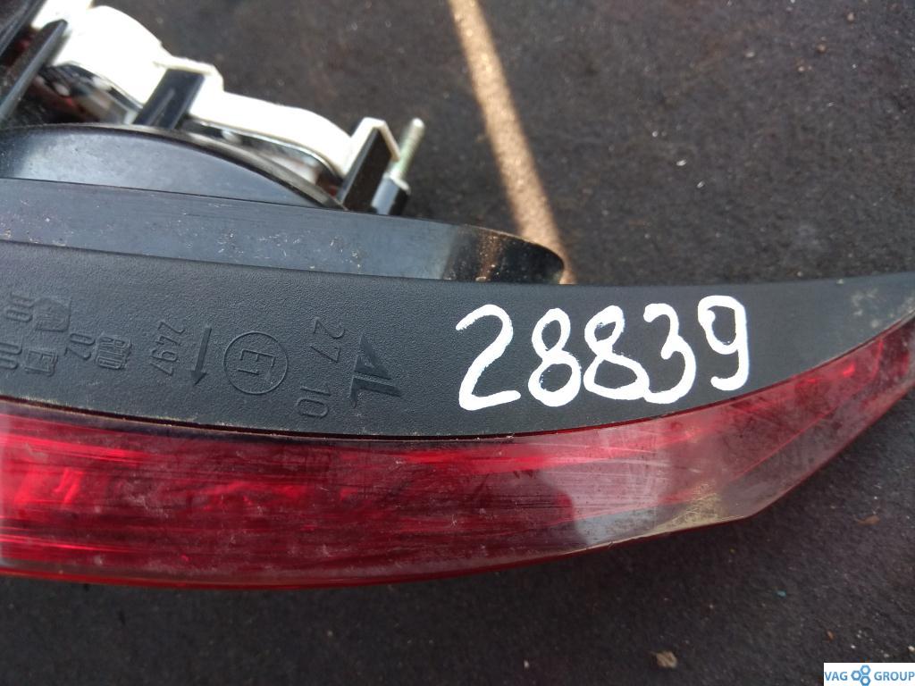 фонарь крышки багажника левый Volkswagen Passat CC 1 поколение 2010, 2.0 л., бензин, седан, 3C8945093D, 3C8945093E, 3C8945093F, . - фото №1