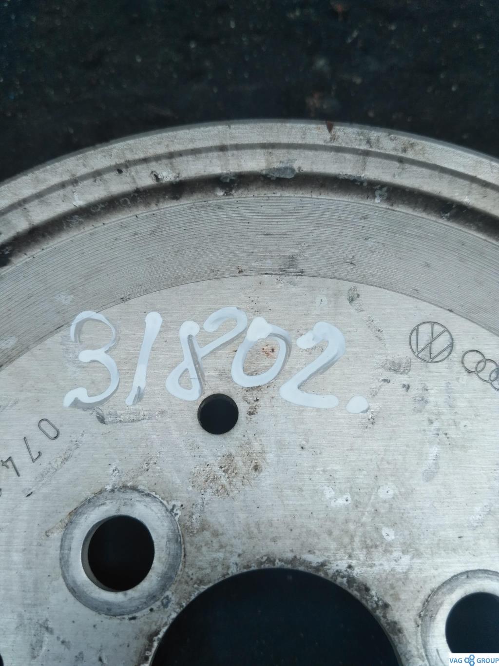 шкив насоса гидроусилителя Audi A6 4F/C6 2006, 3.2 л., бензин, седан, BPK, 06C145255, AUK, BDW, BKH, BYU, BDZ, . - фото №1