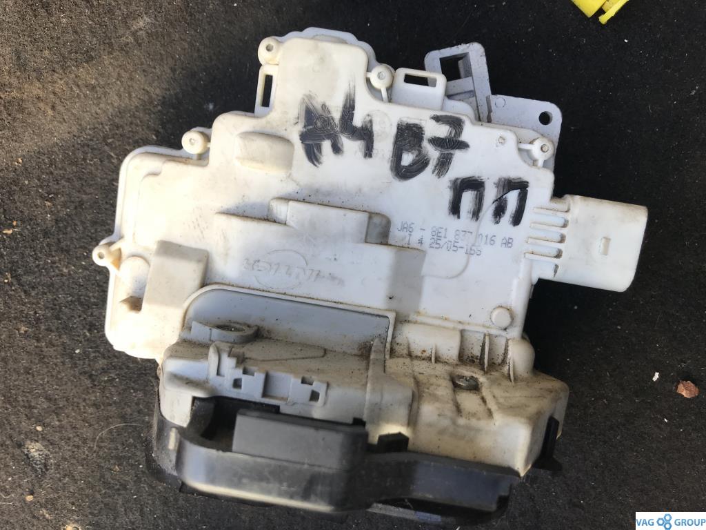 замок двери передней правой Audi A4 B7 2006, 2.0 л., бензин, седан, 8E1837016AB, . - фото №1