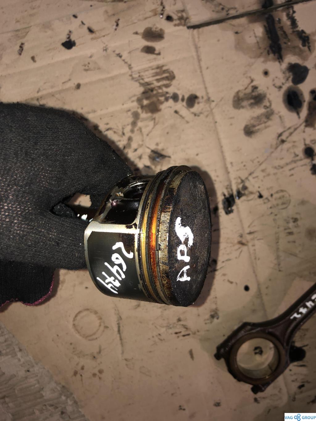 поршень Audi A6 4B/C5 2000, 2.4 л., бензин, седан, 078107065BB, APS, AGA, AML, ALF, AMM, ASM, APZ, . - фото №1