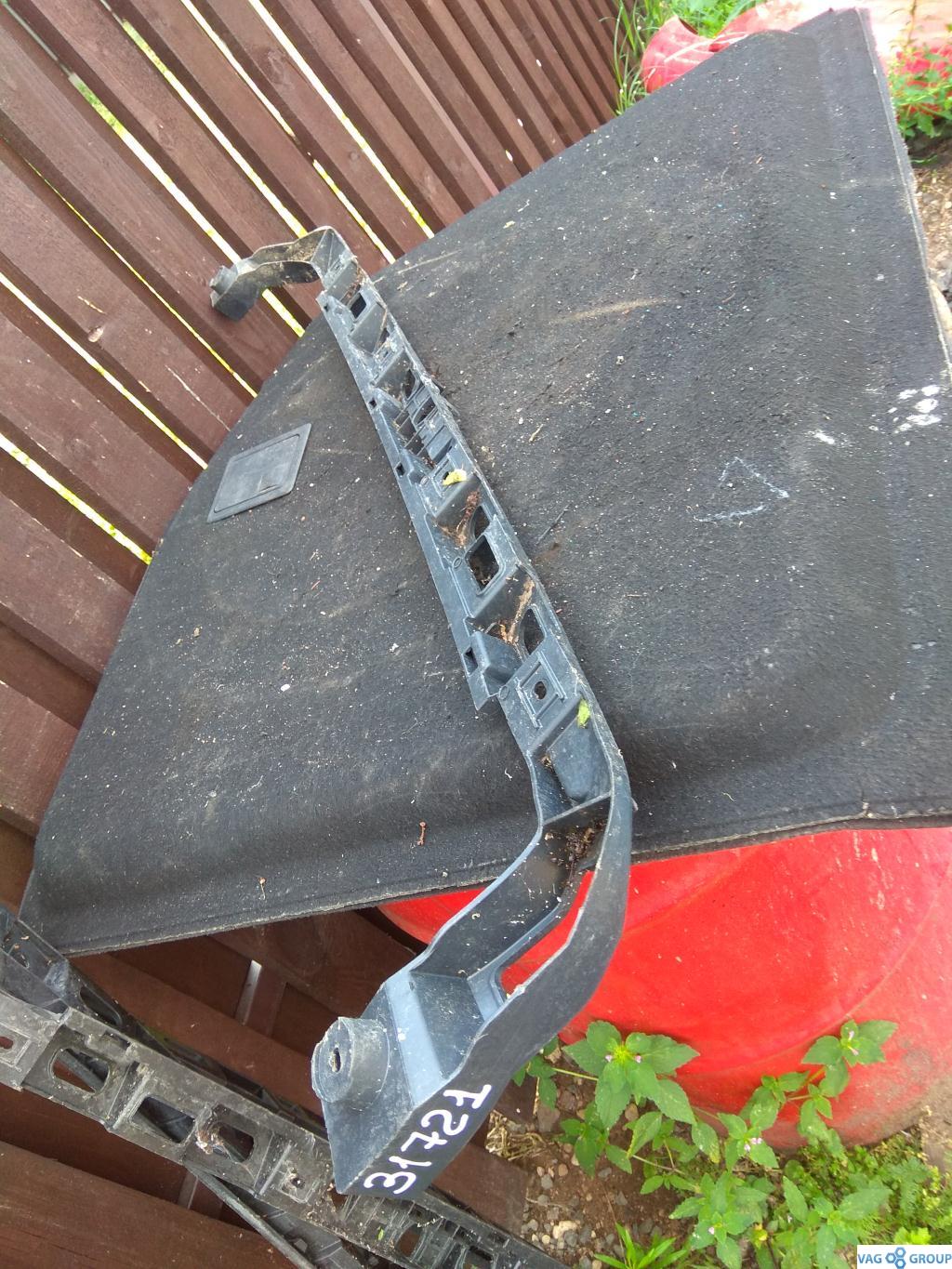 Крепление бампера заднего Volkswagen Passat B6 2007, 2.0 л., бензин, седан, 3C5807863, 3C5807861, . - фото №1