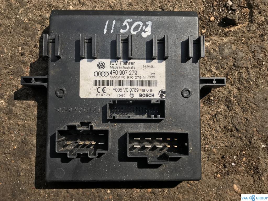 блок бортовой сети Audi A6 4F/C6 2006, 3.2 л., бензин, седан, 4F0907279, . - фото №1