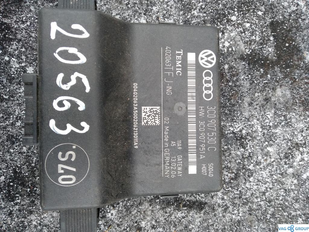 диагностический интерфейс Volkswagen Passat B6 2006, 2.0 л., бензин, седан, 3C0907530H, 3C0907530C, 3C0907530L, 3C0907530E, 3C0907530Q, . - фото №1