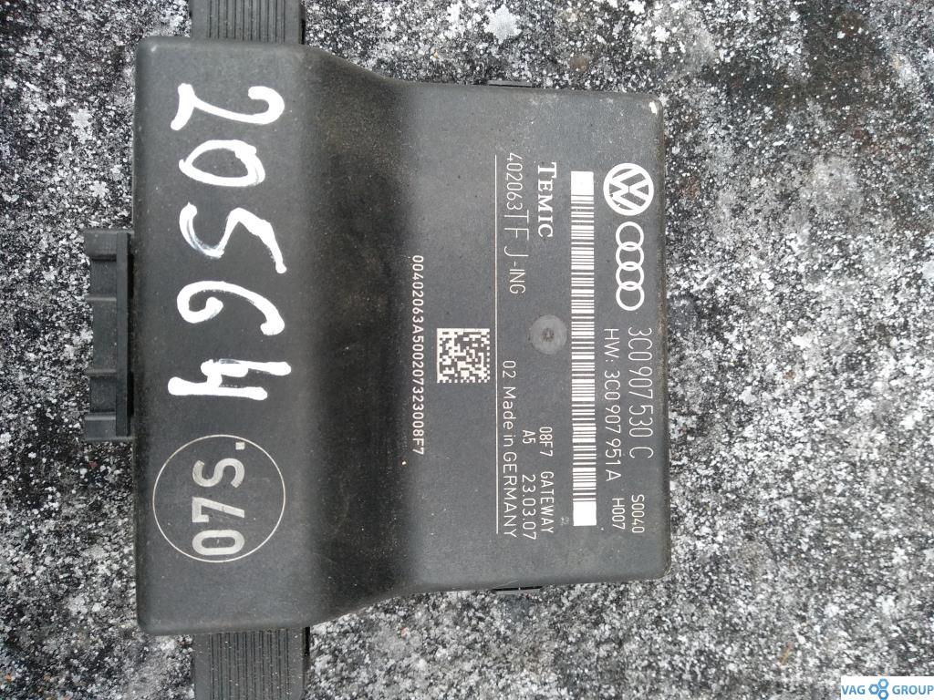 диагностический интерфейс Volkswagen Passat B6 2006, 2.0 л., бензин, седан, 3C0907530H, 3C0907530C, 3C0907530L, 3C0907530E, 3C0907530Q, . - фото №1