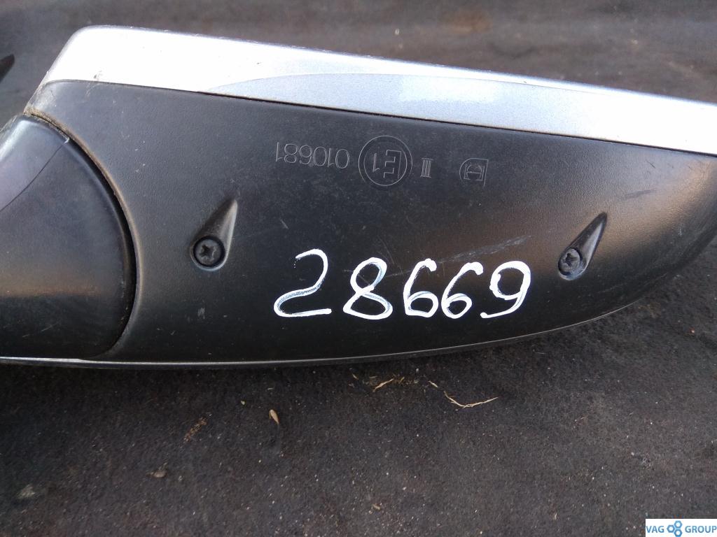 зеркало наружное правое Audi A4 B7 2006, 2.0 л., бензин, седан, 8E1858532L, . - фото №1