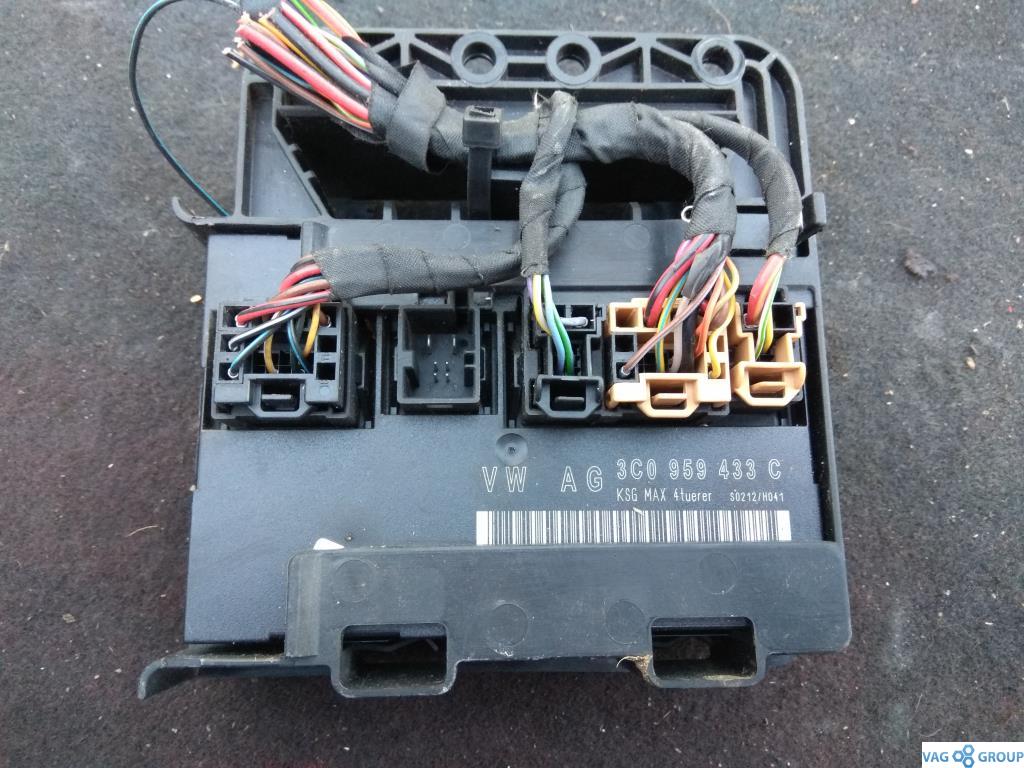 блок комфорта Volkswagen Passat B6 2006, 2.0 л., бензин, седан, 3C0959433C, 3C0959433Q, . - фото №1