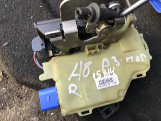 замок двери передней правой Audi A8 D3/4E [2-й рестайлинг] 2007, 4.2 л., бензин, седан, 4E1837016B, .