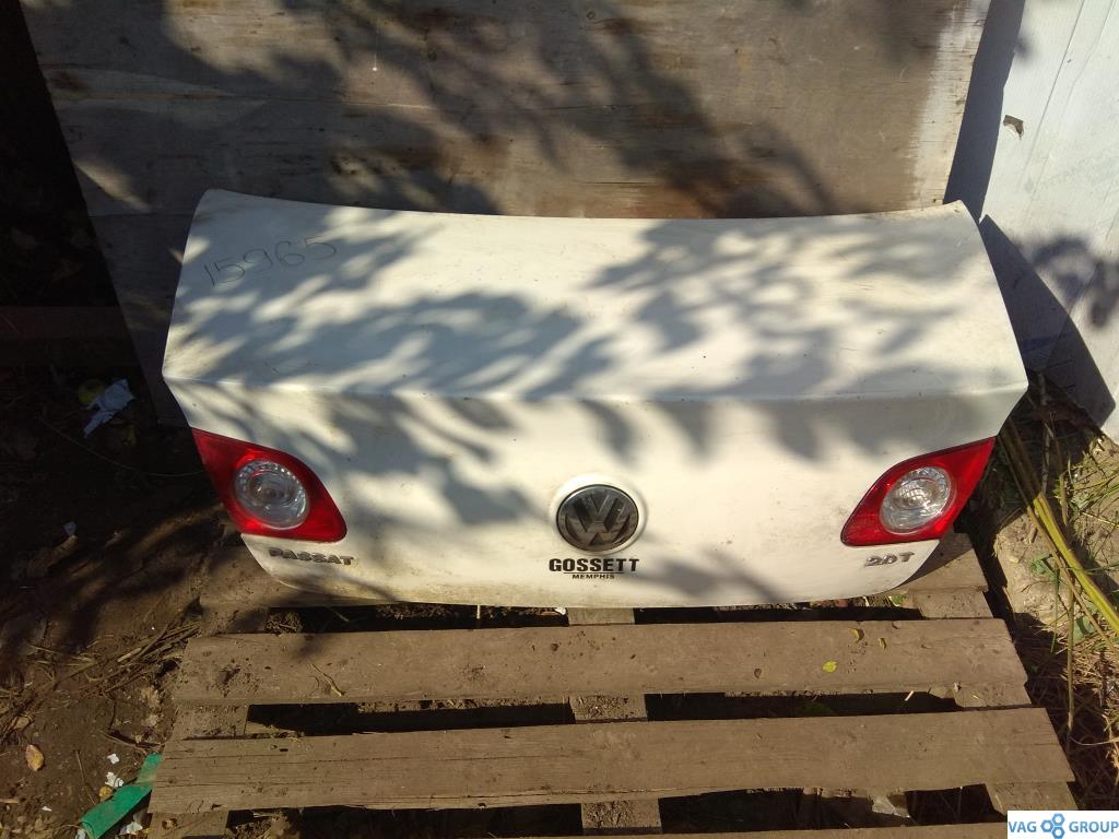 крышка багажника (дверь 3-5) Volkswagen Passat B6 2006, 2.0 л., бензин, седан, 3C5827025H, . - фото №1