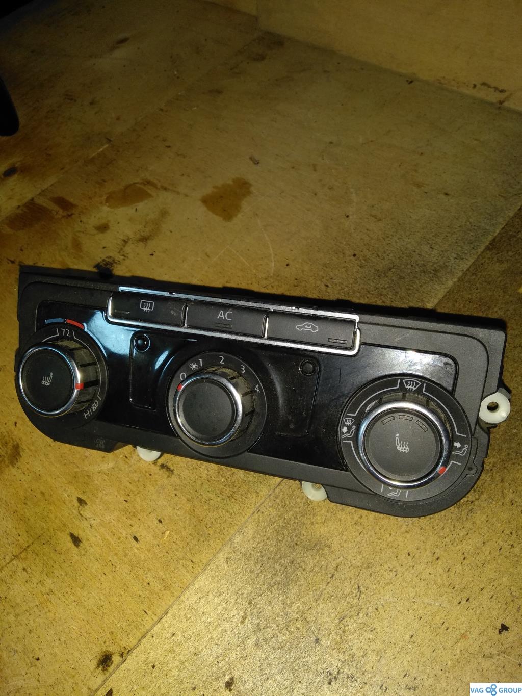 блок управления печки / климат-контроля Volkswagen Passat CC 1 поколение 2010, 2.0 л., бензин, седан, 3C8907336E, . - фото №1