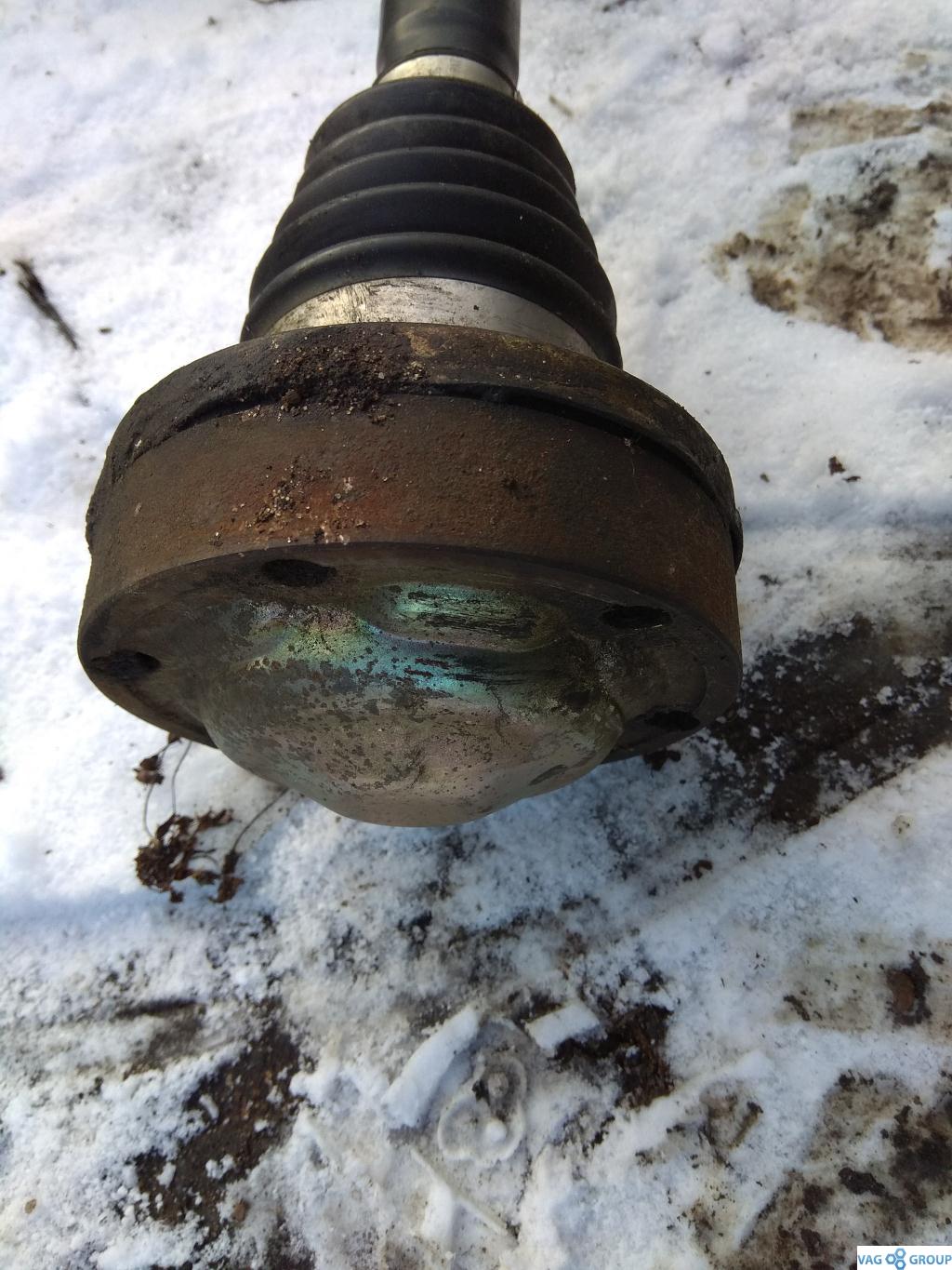 полуось задняя (приводной вал, ШРУС) Audi A4 B7 2006, 2.0 л., бензин, седан, 8E0501203K, 8E0501203S, 8E0501203SX, . - фото №1