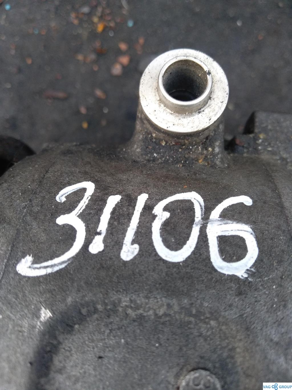 компрессор кондиционера Volkswagen Polo 4 поколение 2003, 1.2 л., бензин, хетчбэк 5 дв., 6Q0820803G, BME, AZQ, . - фото №1