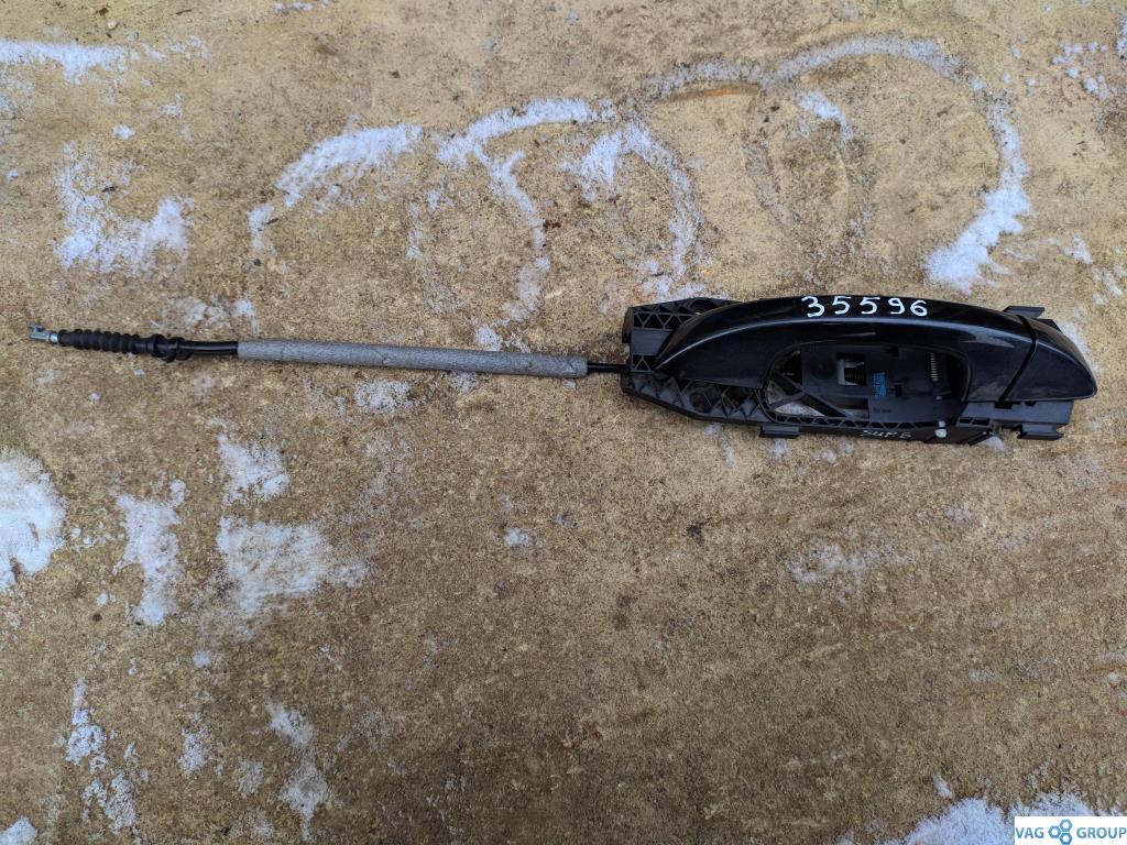 ручка наружная задняя правая Skoda Superb 2 поколение 2011, бензин, 5N0839885H, 1K8837206F, 3T0837017D, . - фото №1