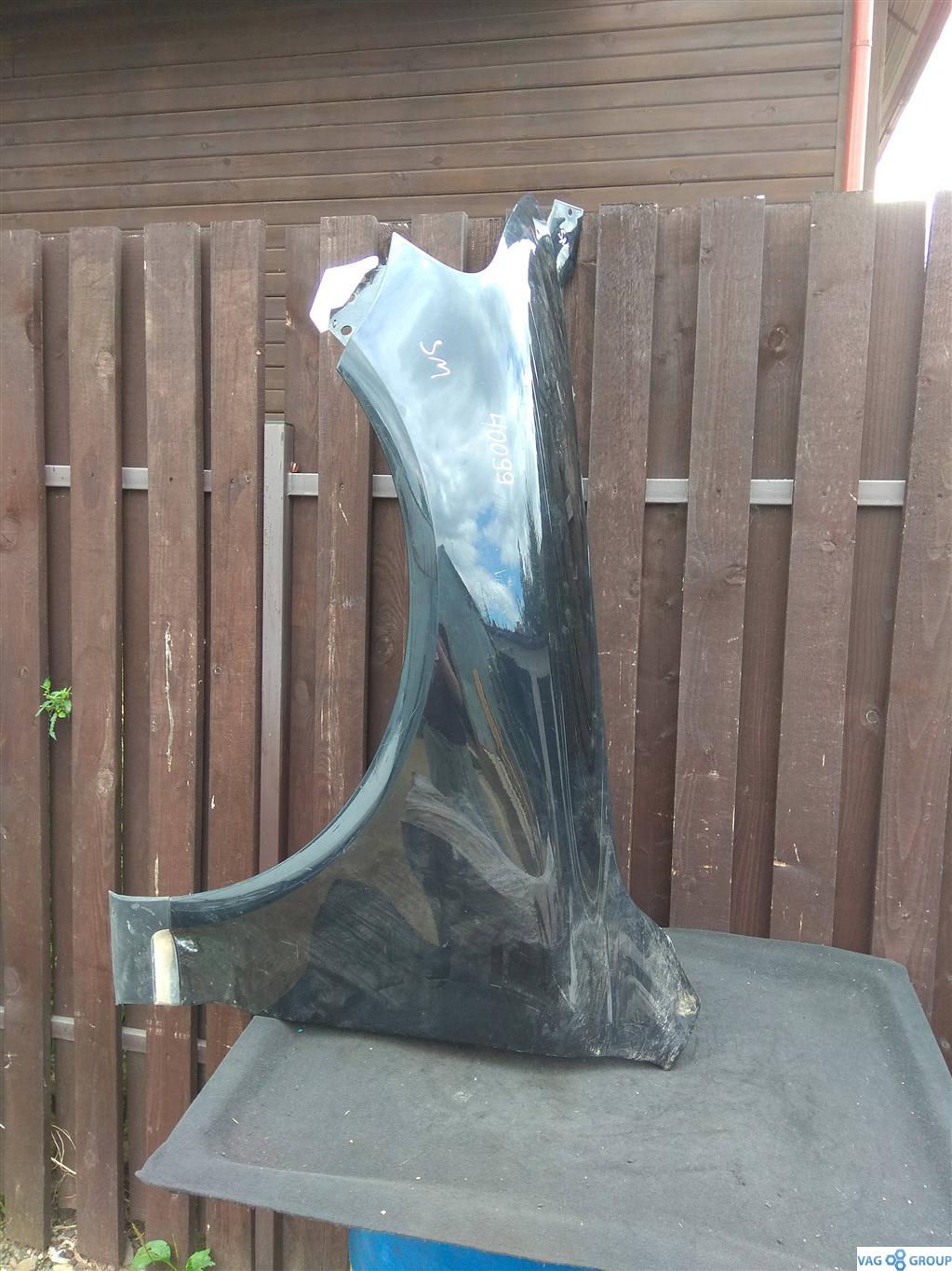 крыло переднее левое Volkswagen Touareg 1 поколение 2004, 4.2 л., бензин, внедорожник 5 дв., 7L6821105B, 7L6821102K, . - фото №1