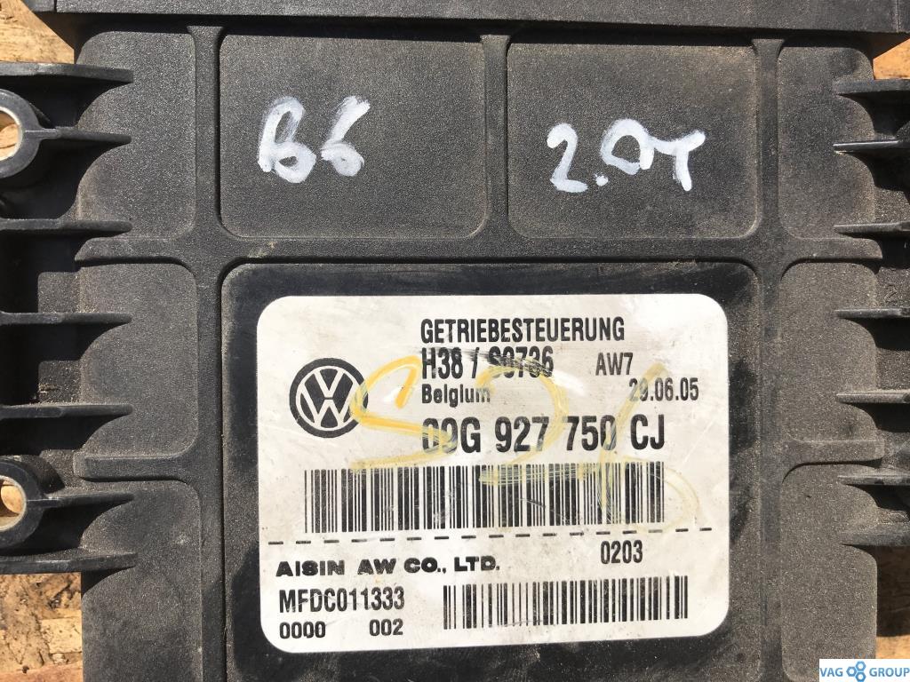 блок управления АКПП Volkswagen Passat B6 2006, 2.0 л., бензин, седан, 09G927750CJ, . - фото №1