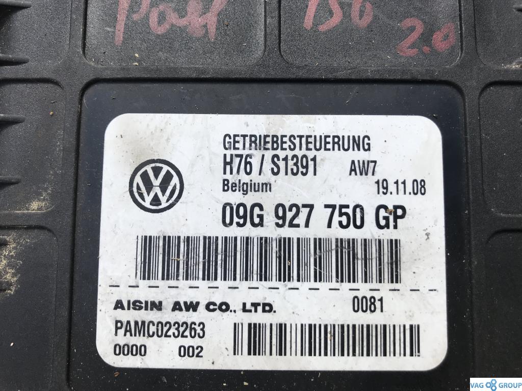 блок управления АКПП Volkswagen Passat B6 2006, 2.0 л., бензин, седан, 09G927750GP, . - фото №1