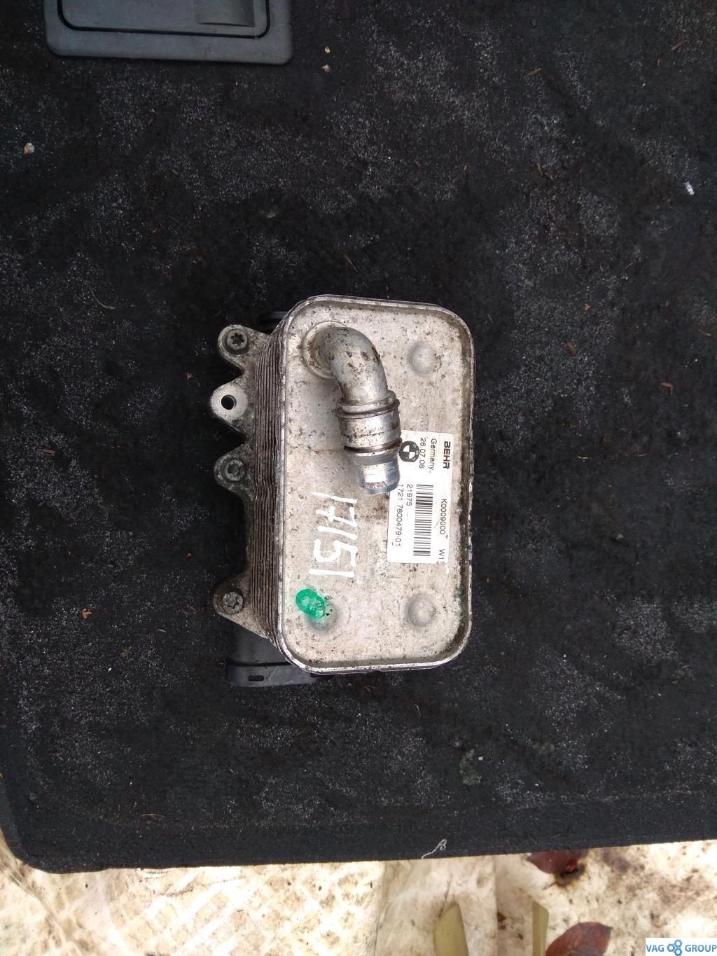 радиатор АКПП BMW 5 серия E60/E61 2006, 2.0 л., дизель, седан, 7800479, M47D20, . - фото №1