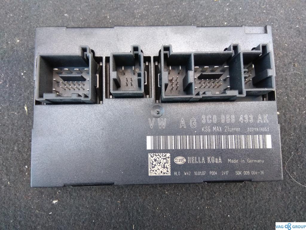 блок комфорта Volkswagen Passat B6 2006, 2.0 л., бензин, седан, 3C0959433AK, 3C0959433AP, 3C0959433AA, . - фото №1