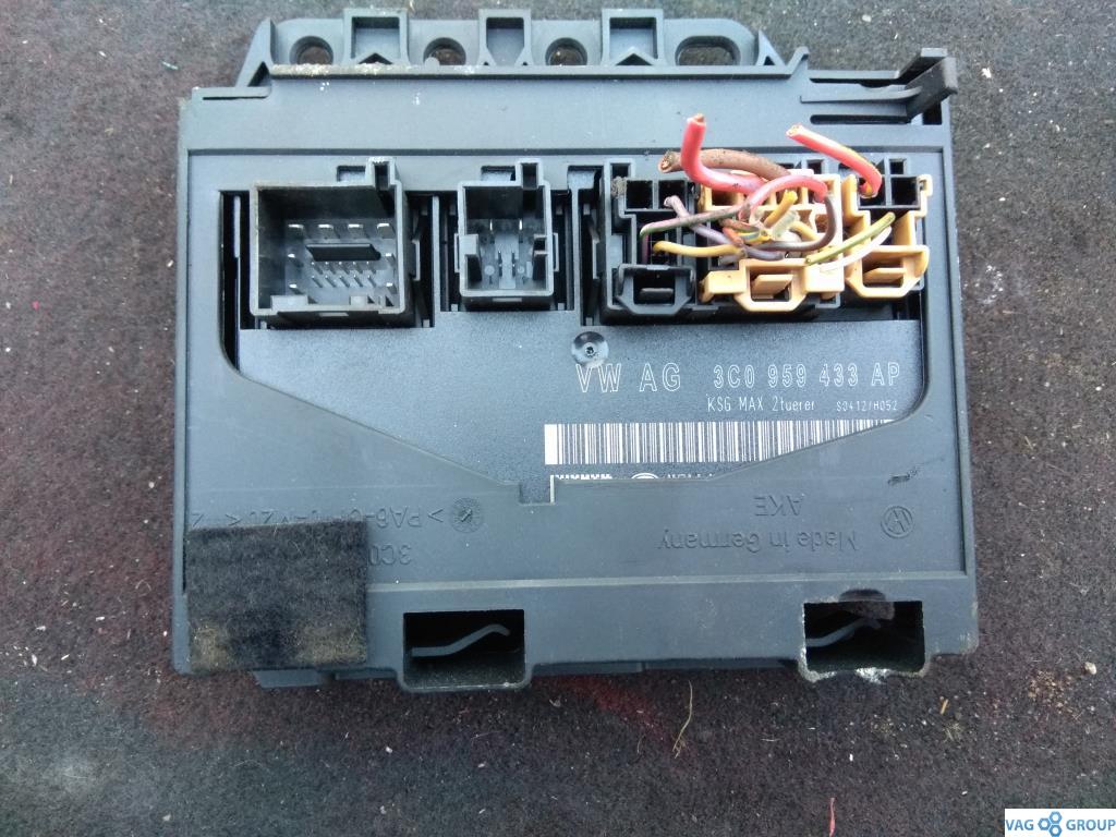 блок комфорта Volkswagen Passat B6 2009, 2.0 л., бензин, седан, 3C0959433AK, 3C0959433AP, 3C0959433AA, . - фото №1