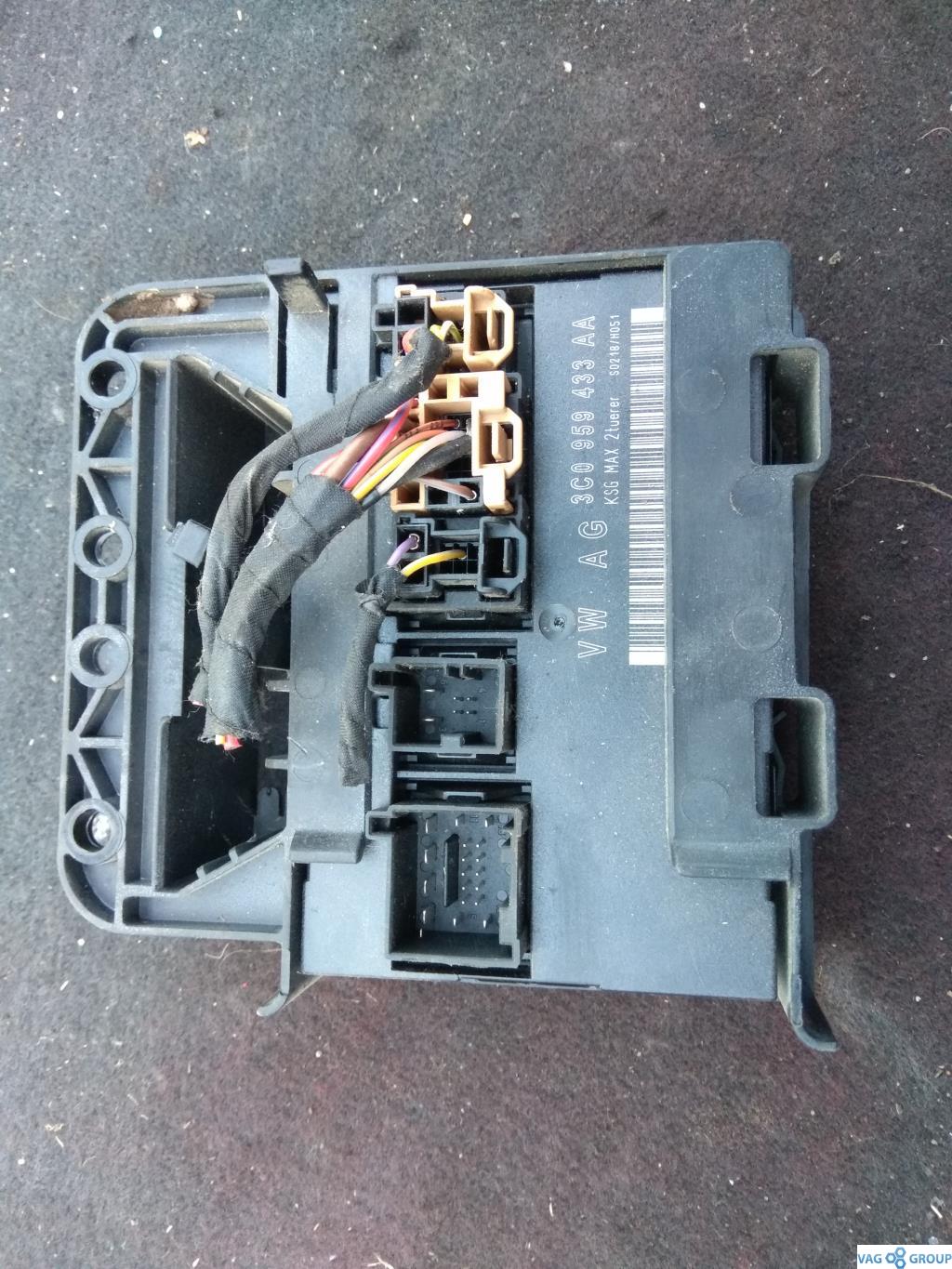 блок комфорта Volkswagen Passat B6 2006, 2.0 л., бензин, седан, 3C0959433AK, 3C0959433AP, 3C0959433AA, . - фото №1