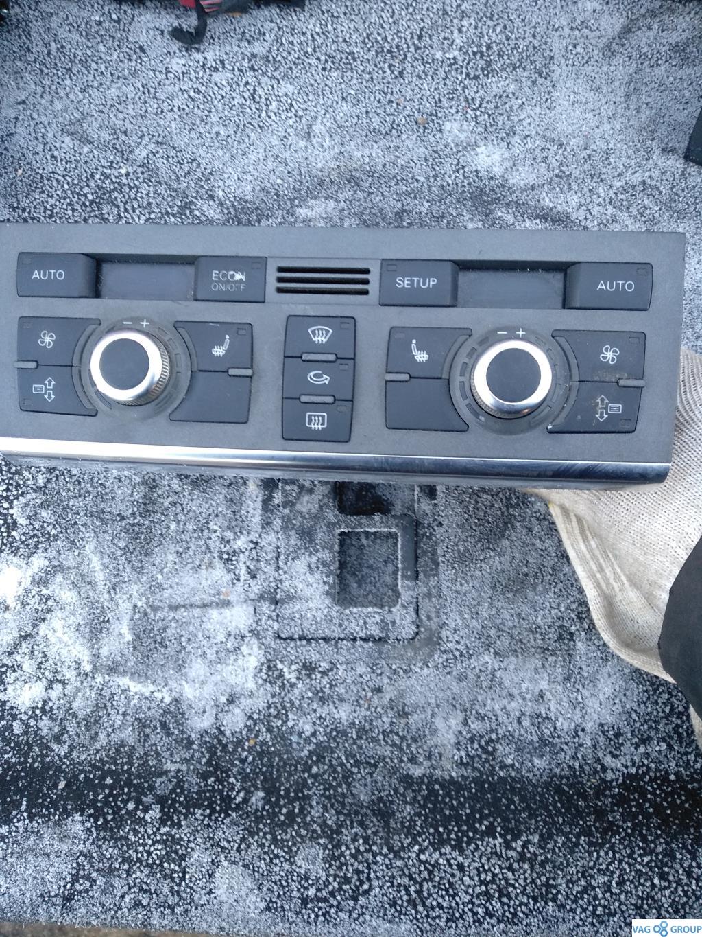 блок управления печки / климат-контроля Audi A6 4F/C6 2006, 3.2 л., бензин, седан, 4F1820043AC, . - фото №1