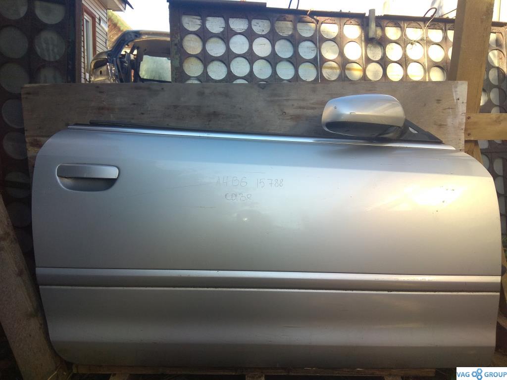 дверь передняя правая Audi A4 B6 2003, 1.8 л., бензин, кабриолет, 8E0831052, . - фото №1