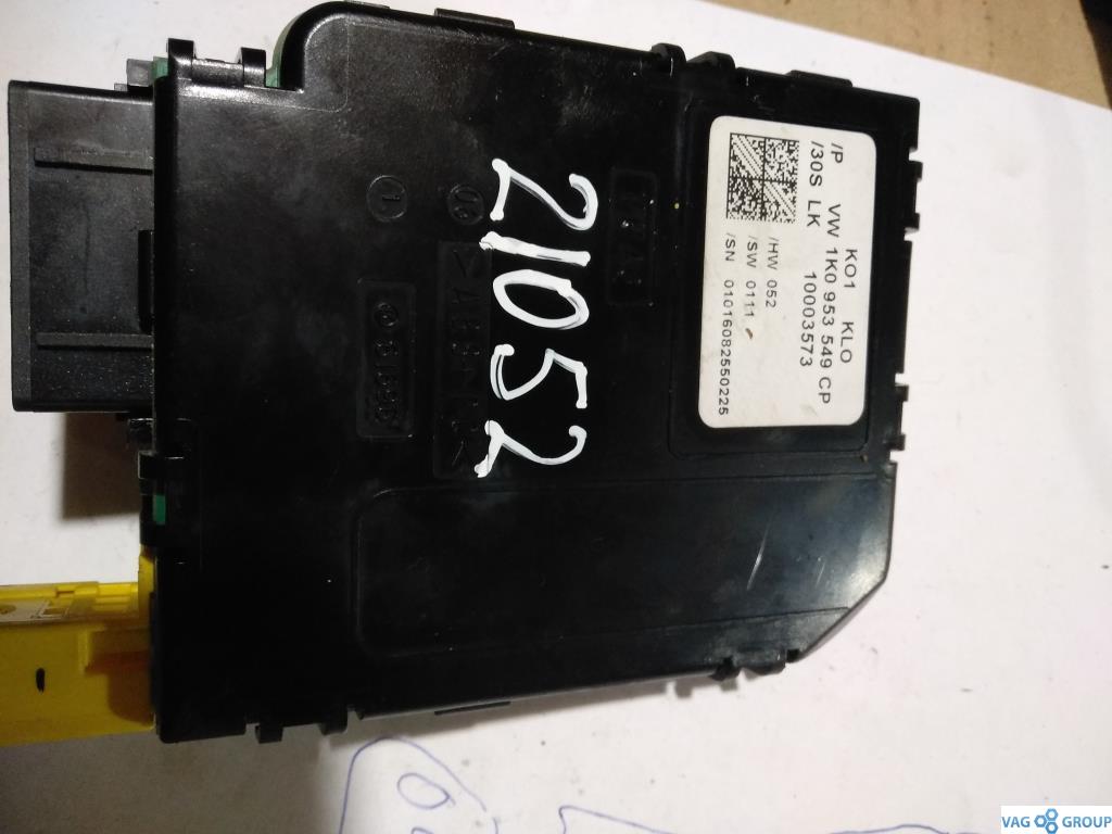 блок управления коммутационным центром Skoda Superb 2 поколение 2011, 1.8 л., бензин, хетчбэк 5 дв., 1K0953549CP, 1K0953549CD, . - фото №1