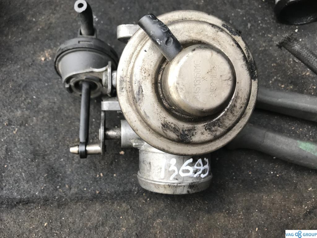 клапан EGR Volkswagen Polo 4 поколение 2003, 1.4 л., TDi, дизель, хетчбэк 5 дв., 038131501M, 045131501C, 038131501A, AHF, ALH, ATD, ARG, 038131501AR, 038131501E, 045131501L, ASV - фото №1