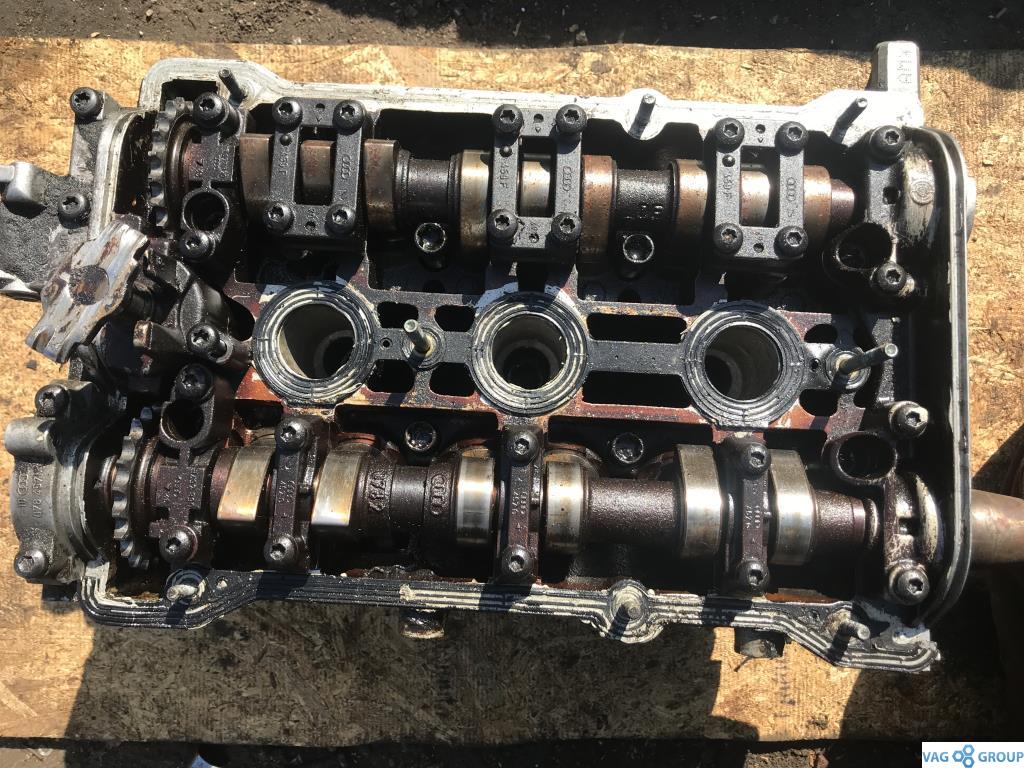 головка блока цилиндров Audi A6 4B/C5 1999, 2.4 л., бензин, седан, APS, AGA, 078103373AH, AML, BDV, ACK, APR, ATX, ASM, . - фото №1