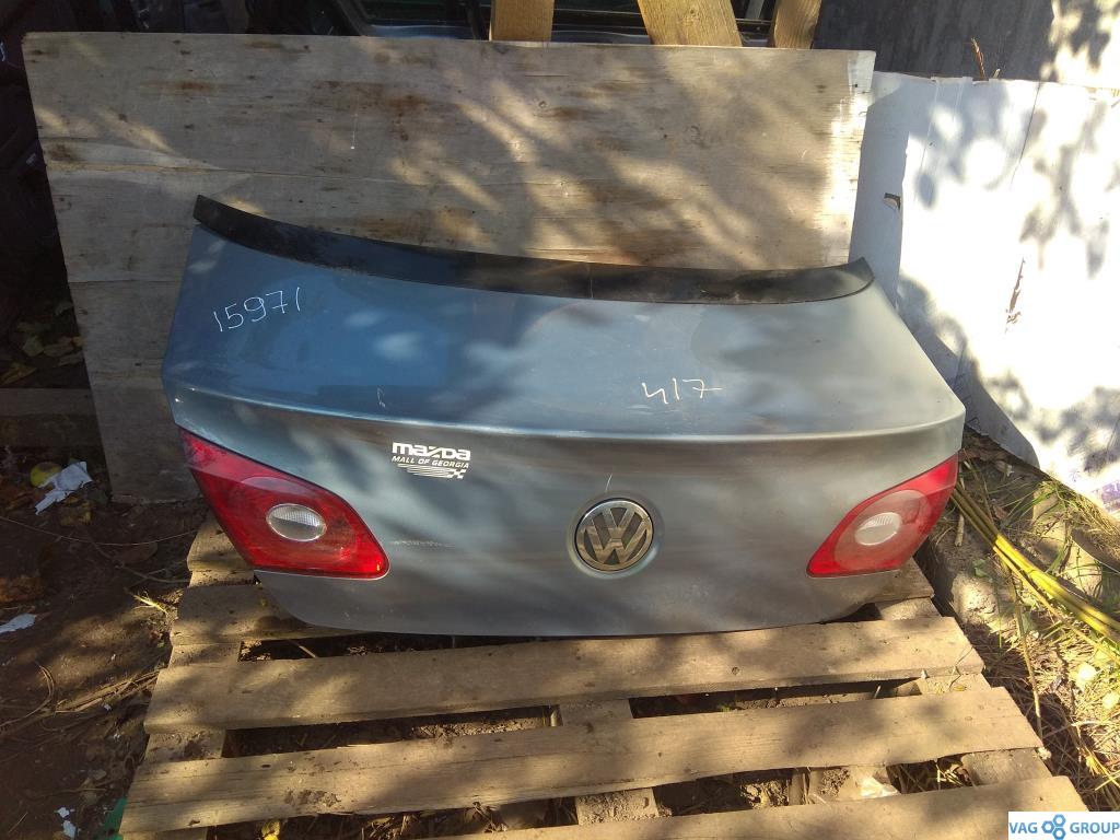 крышка багажника (дверь 3-5) Volkswagen Passat CC 1 поколение 2010, 2.0 л., бензин, седан, 3C8827025C, . - фото №1