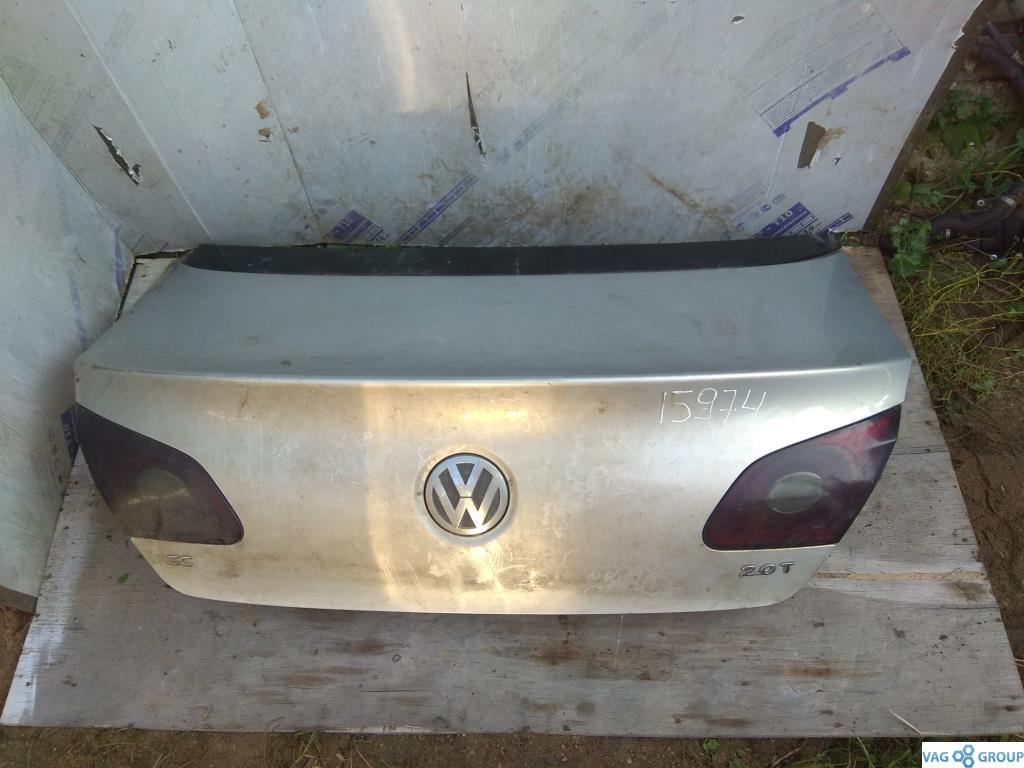 крышка багажника (дверь 3-5) Volkswagen Passat CC 1 поколение 2010, 2.0 л., бензин, седан, 3C8827025C, . - фото №1