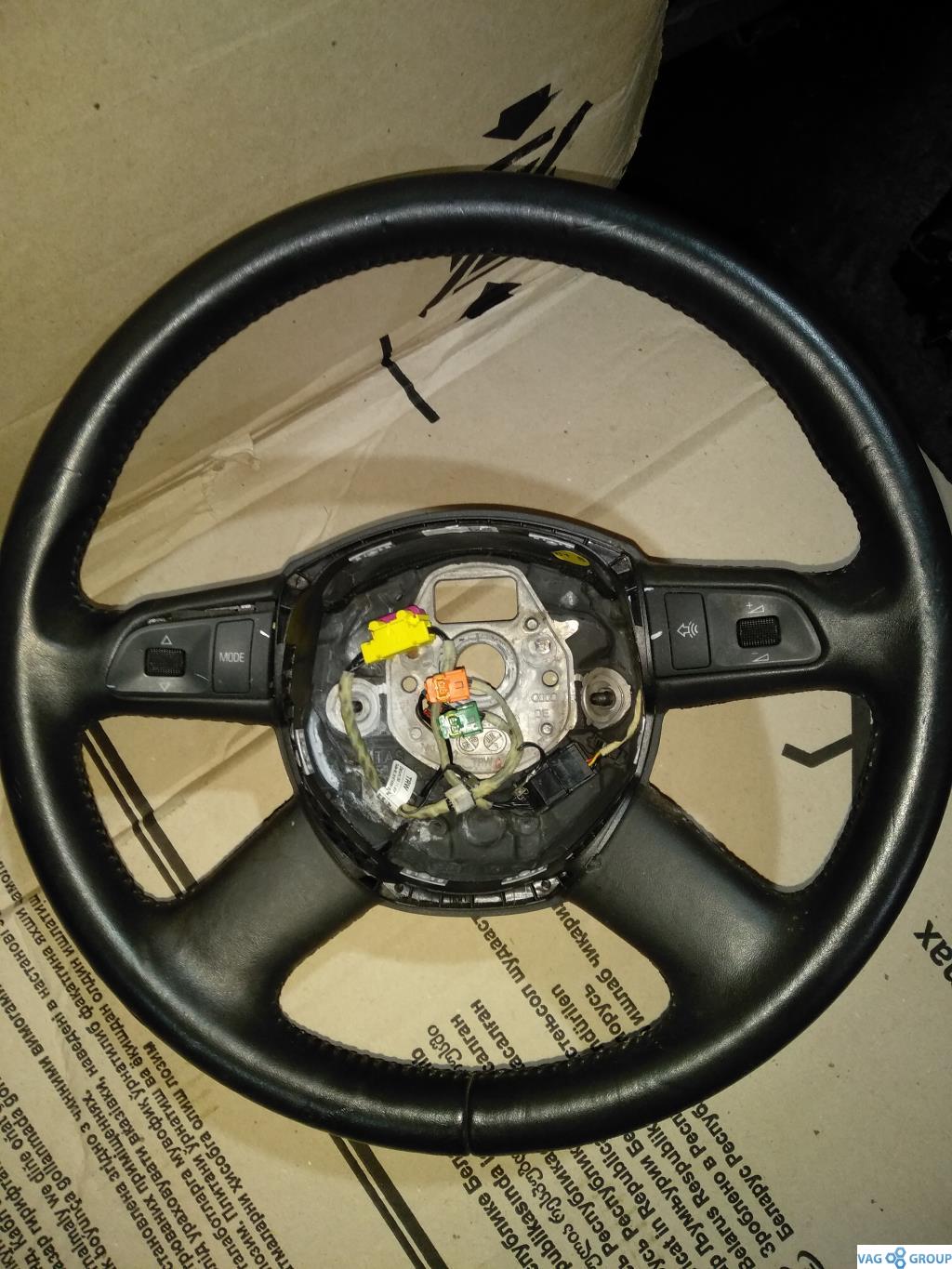 руль Audi A6 4F/C6 2006, 3.2 л., бензин, седан, 4F0419091DC, . - фото №1