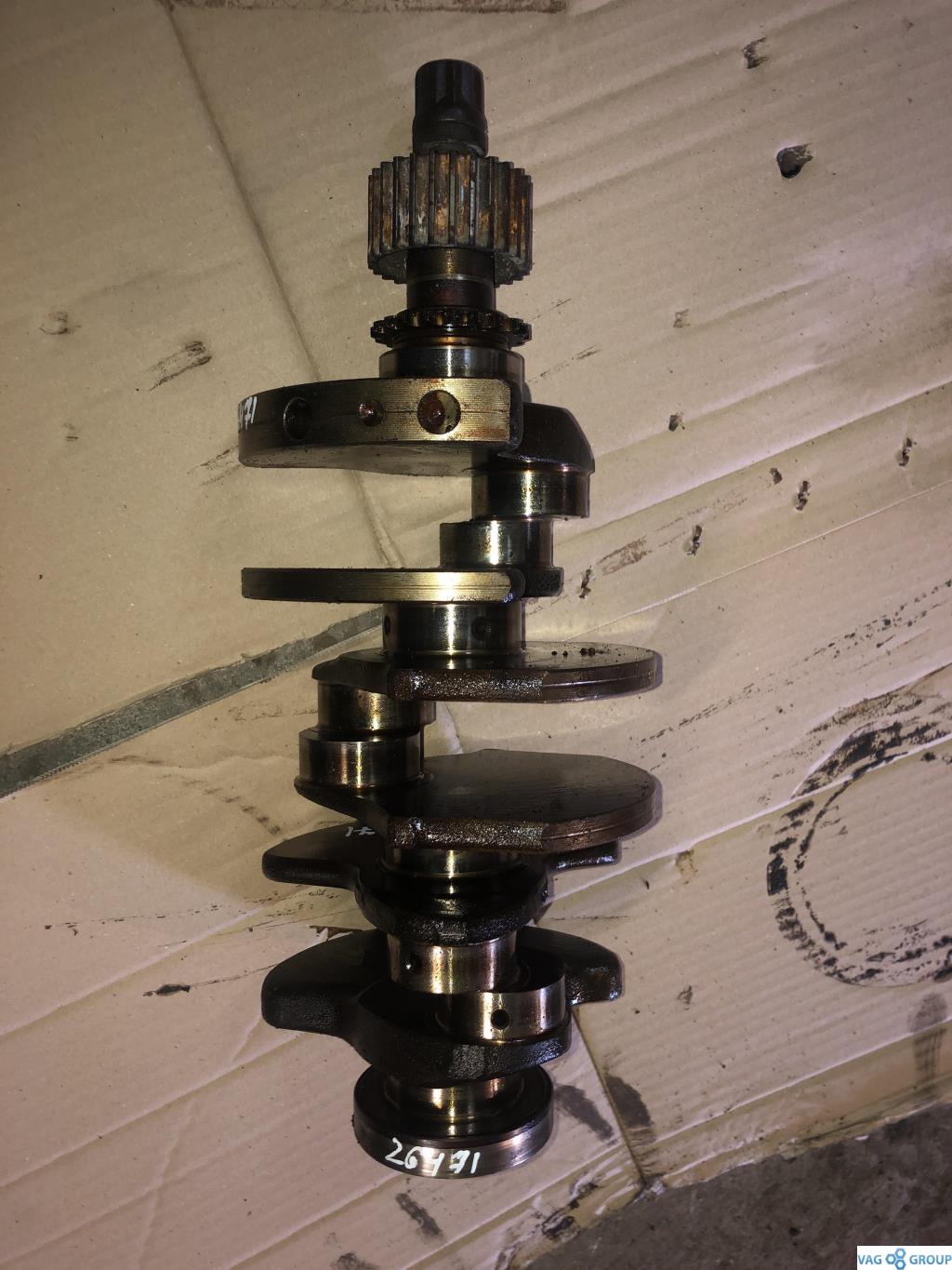 коленвал Audi A6 4B/C5 2000, 2.4 л., бензин, седан, APS, AGA, AML, 078105019N, ALF, AMM, ASM, APZ, . - фото №1