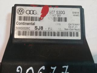 блок управления мультимедия Audi A3 8P/8PA [рестайлинг] 2005, 2.0 л., TDi, дизель, хетчбэк 5 дв., 1K0907530G, .