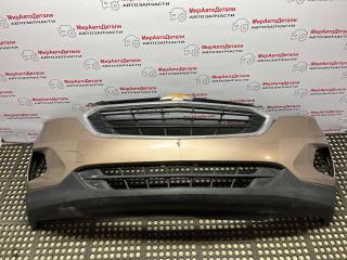 бампер передний Chevrolet Equinox 3 поколение 2018, 1.5 л., бензин, АКПП, 23138517