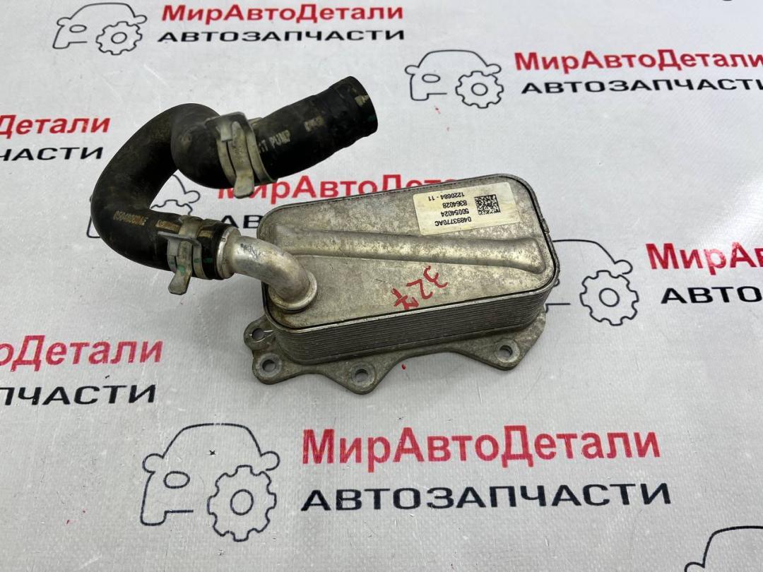 теплообменник масляного фильтра Alfa Romeo Stelvio 1 поколение, 2.0 л., бензин, 50054024, 04893770AC - фото №1