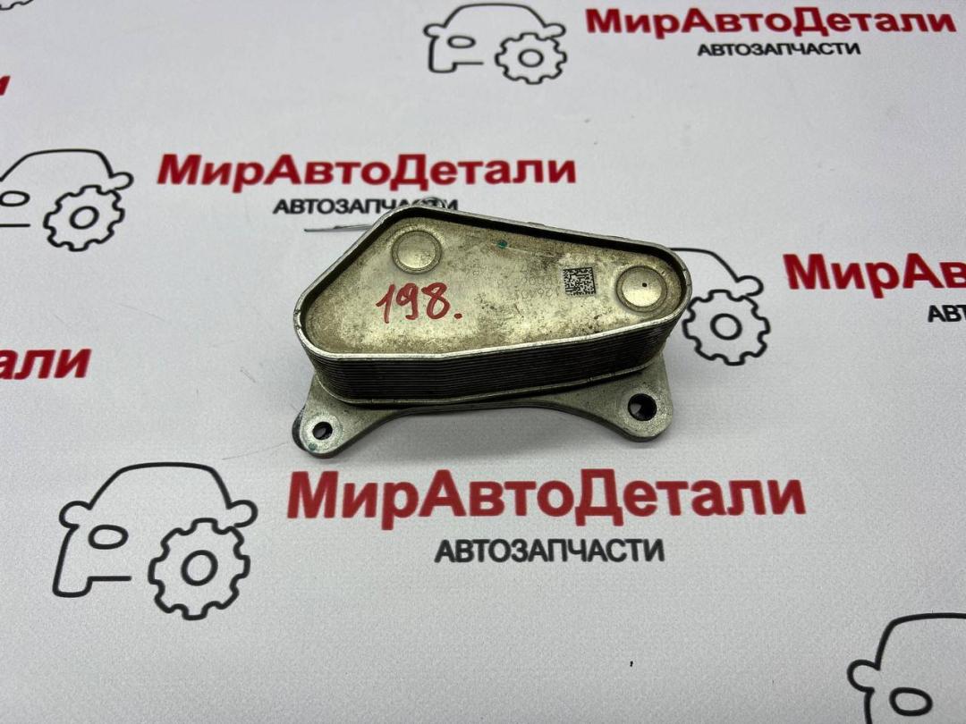 теплообменник масляного фильтра Opel Insignia 2 поколение (B) (2017 - 2020), 1.5 л., бензин, 12640136 - фото №1