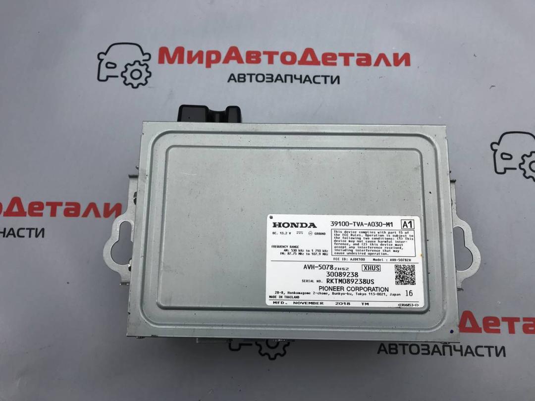 блок радио Honda Accord 10 поколение 2019, 1.5 л., бензин, АКПП, 39100TVAA030M1 - фото №1